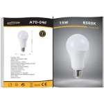 Λάμπα LED E27 A70 15w 1500lm Ψυχρό Φως 6500K Universo A70-09F